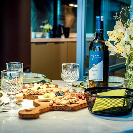 Daire Designer In Art District With Terrace Garden İstanbul